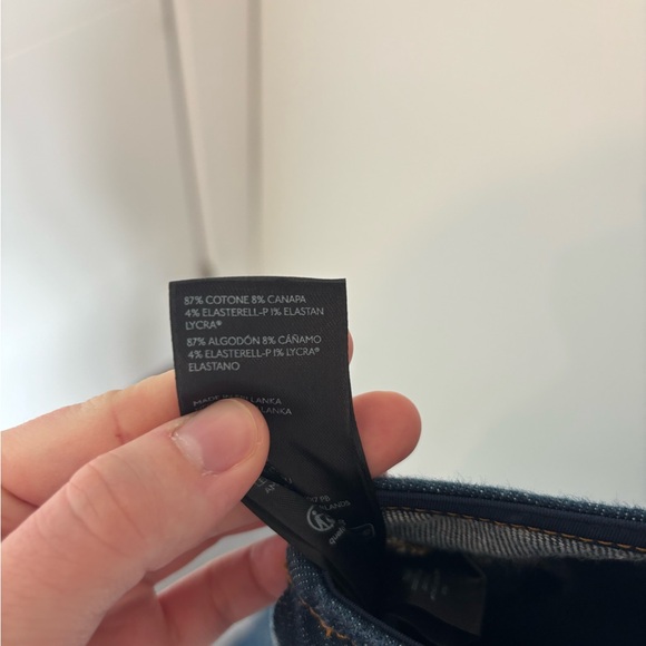 Maeve Wide-Leg Denim Button Up Jumpsuit - Picture 7 of 7